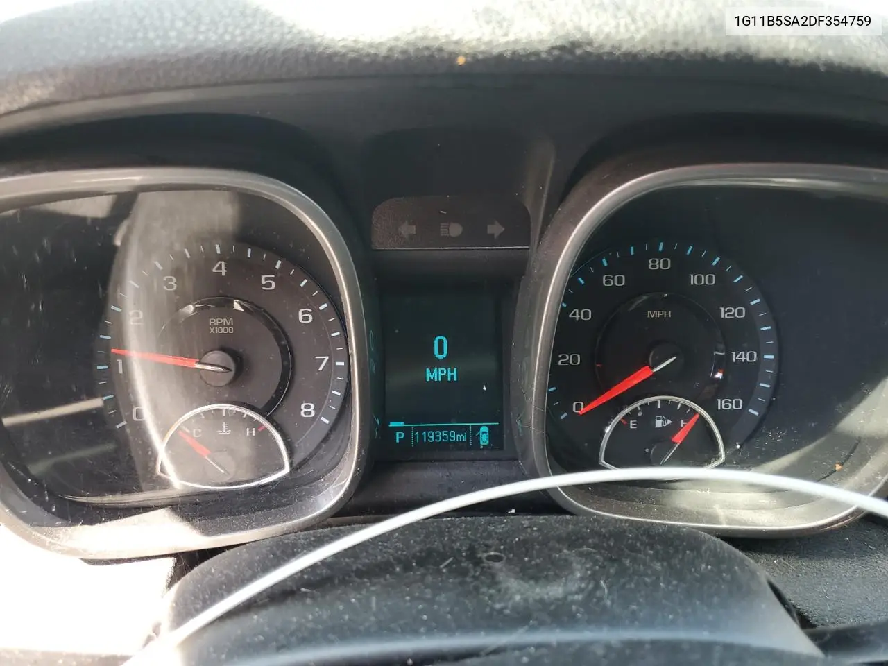1G11B5SA2DF354759 2013 Chevrolet Malibu Ls
