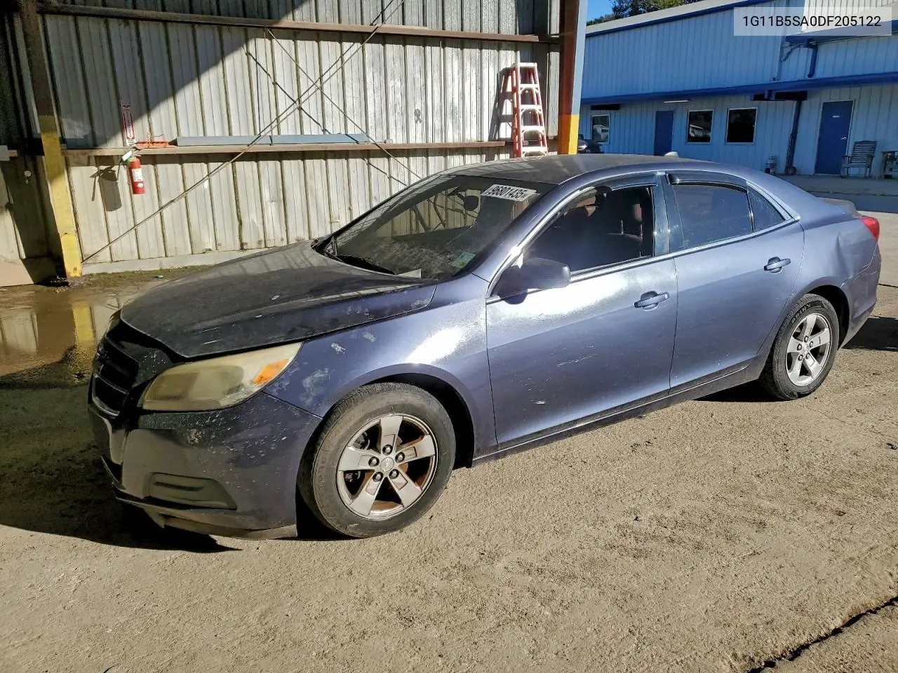 1G11B5SA0DF205122 2013 Chevrolet Malibu Ls