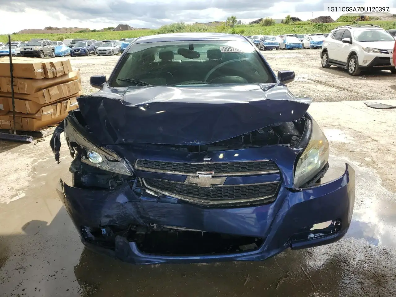 1G11C5SA7DU120397 2013 Chevrolet Malibu 1Lt