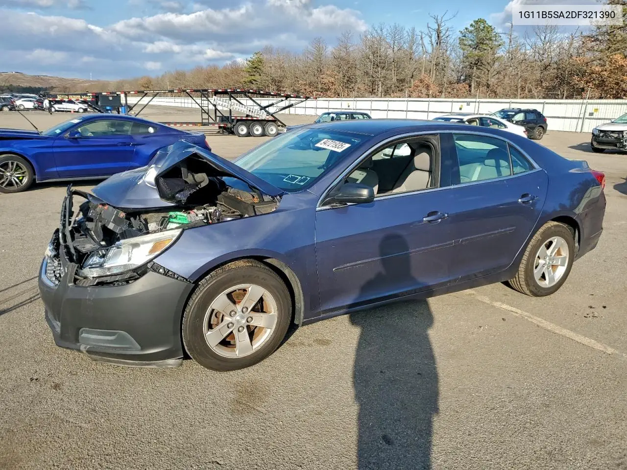 1G11B5SA2DF321390 2013 Chevrolet Malibu Ls