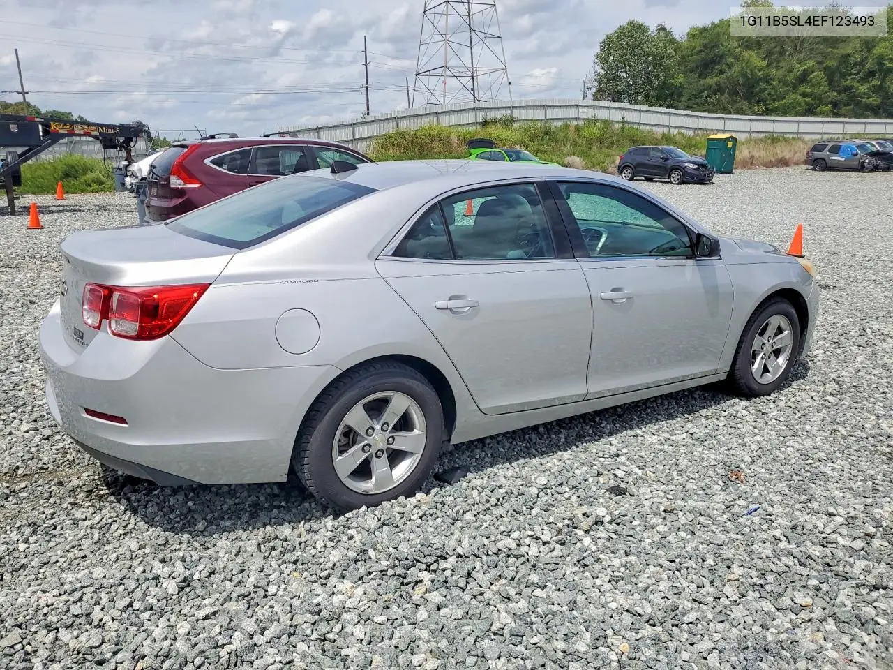 2014 Chevrolet Malibu Ls VIN: 1G11B5SL4EF123493 Lot: 61289496
