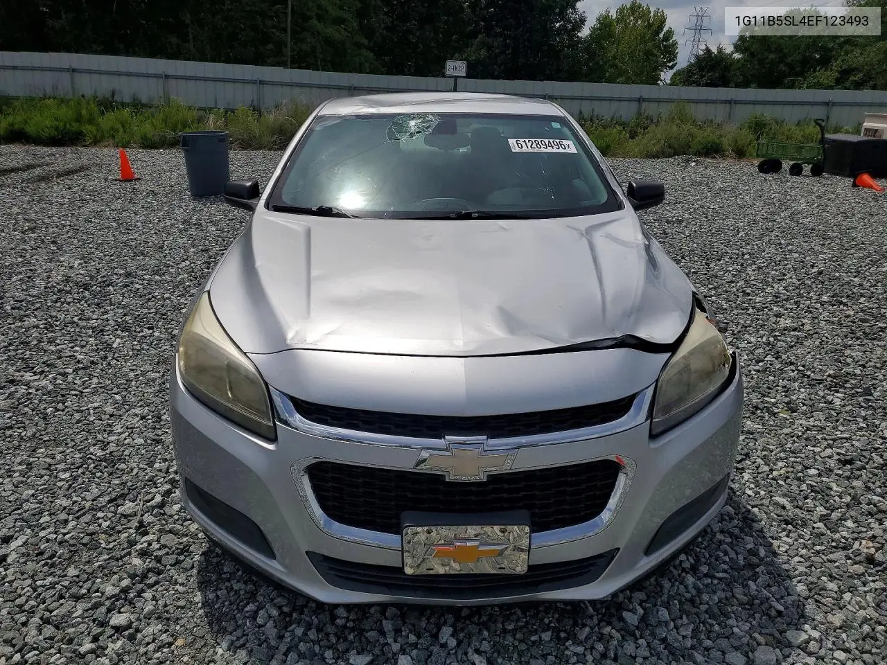 2014 Chevrolet Malibu Ls VIN: 1G11B5SL4EF123493 Lot: 61289496