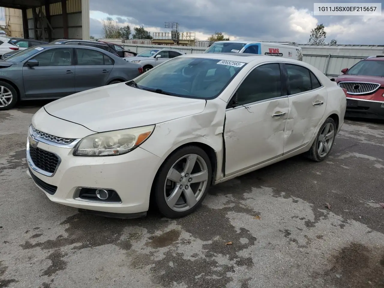 1G11J5SX0EF215657 2014 Chevrolet Malibu Ltz