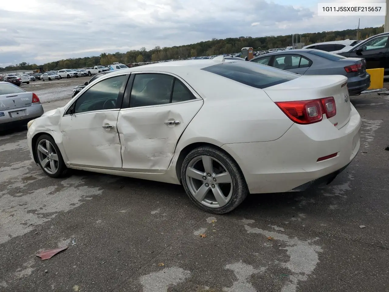 1G11J5SX0EF215657 2014 Chevrolet Malibu Ltz