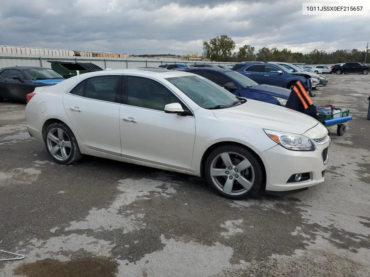 1G11J5SX0EF215657 2014 Chevrolet Malibu Ltz