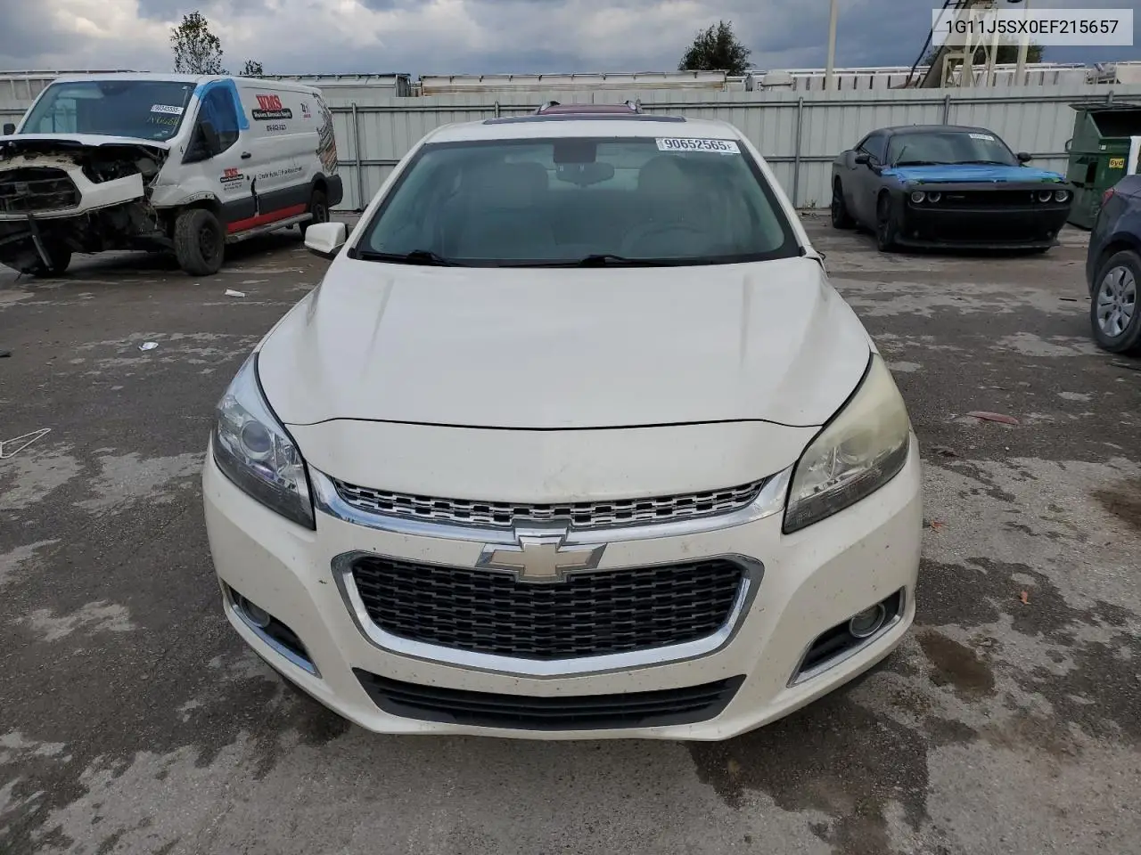 1G11J5SX0EF215657 2014 Chevrolet Malibu Ltz