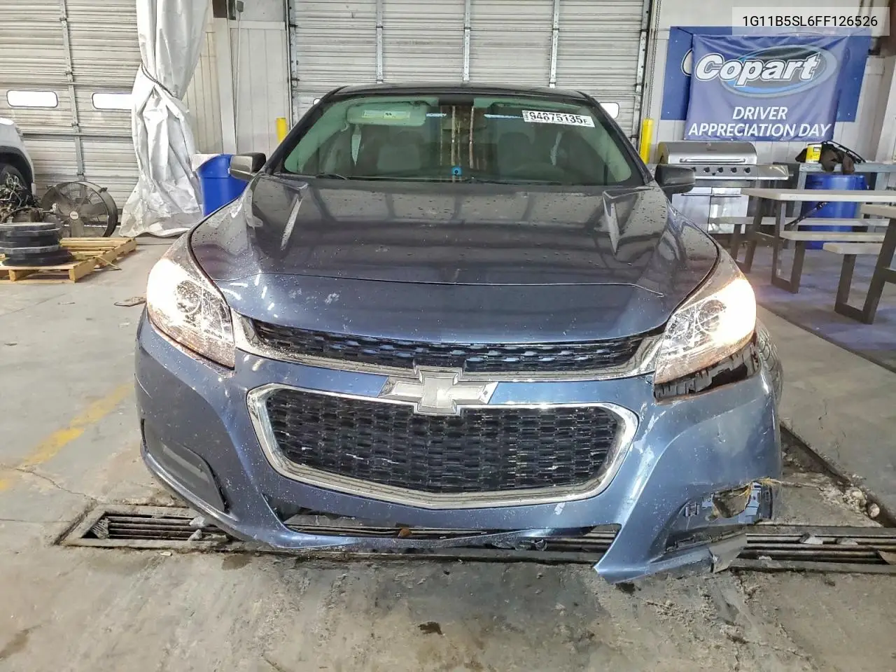1G11B5SL6FF126526 2015 Chevrolet Malibu Ls