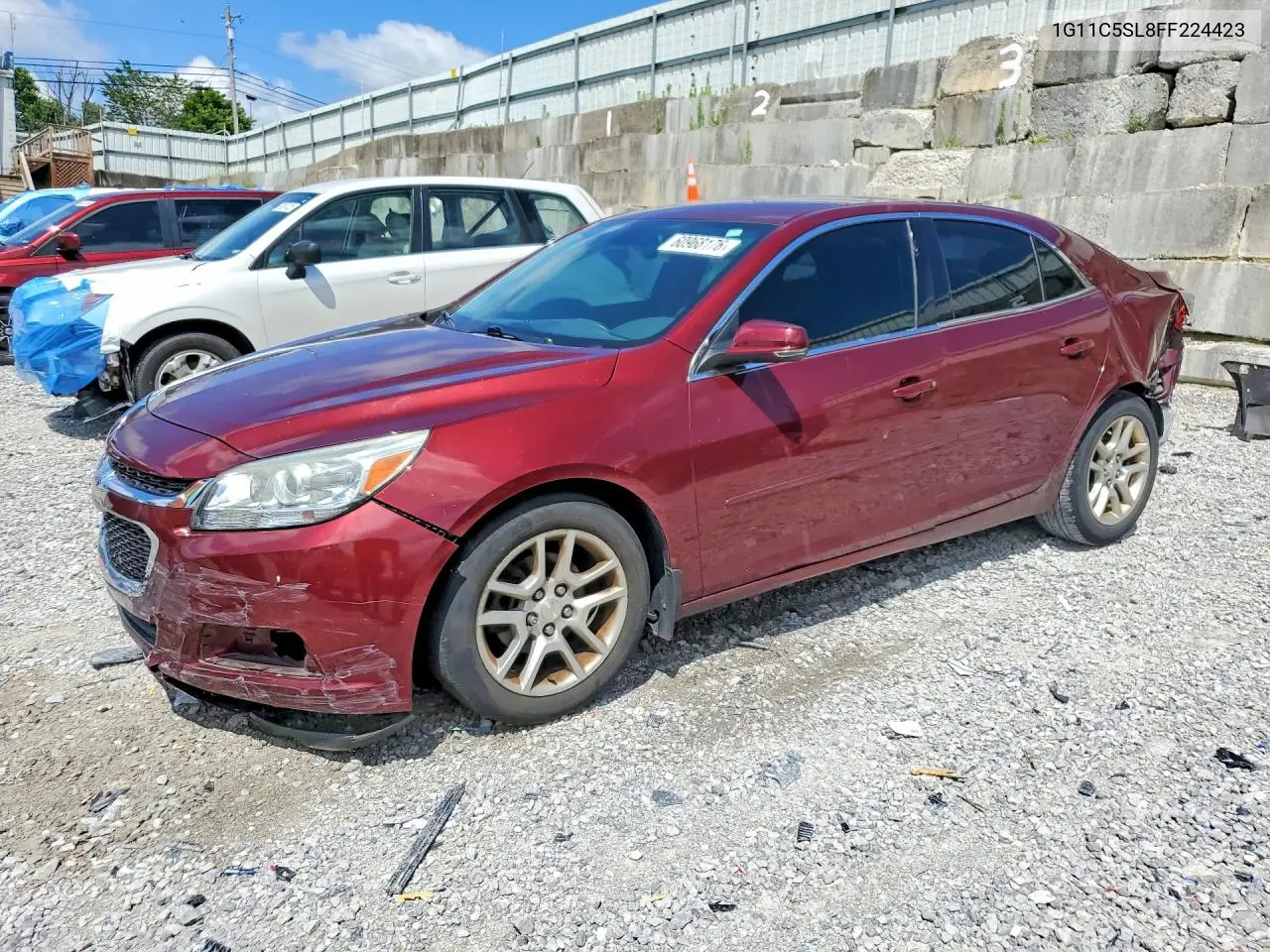 2015 Chevrolet Malibu 1Lt VIN: 1G11C5SL8FF224423 Lot: 60968176