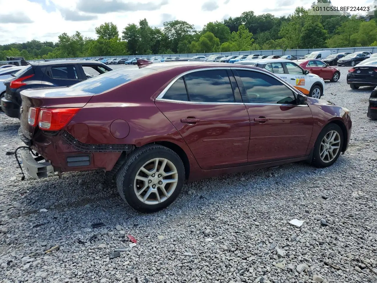2015 Chevrolet Malibu 1Lt VIN: 1G11C5SL8FF224423 Lot: 60968176
