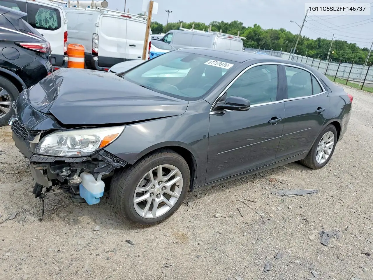 2015 Chevrolet Malibu 1Lt VIN: 1G11C5SL2FF146737 Lot: 61729936