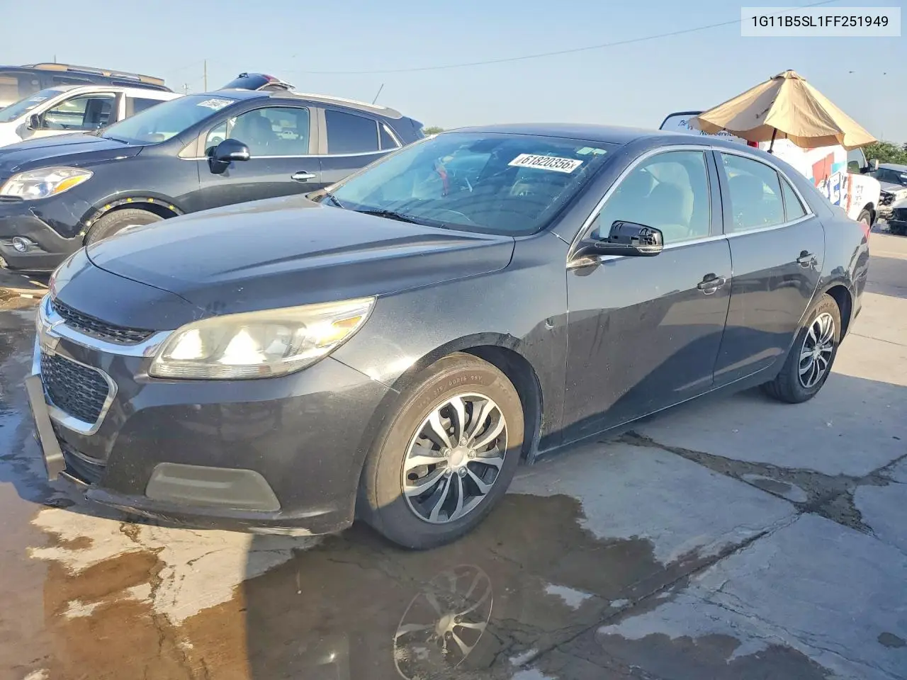 2015 Chevrolet Malibu Ls VIN: 1G11B5SL1FF251949 Lot: 61820356