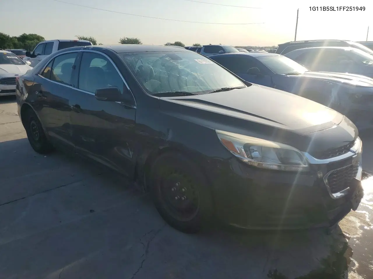 2015 Chevrolet Malibu Ls VIN: 1G11B5SL1FF251949 Lot: 61820356