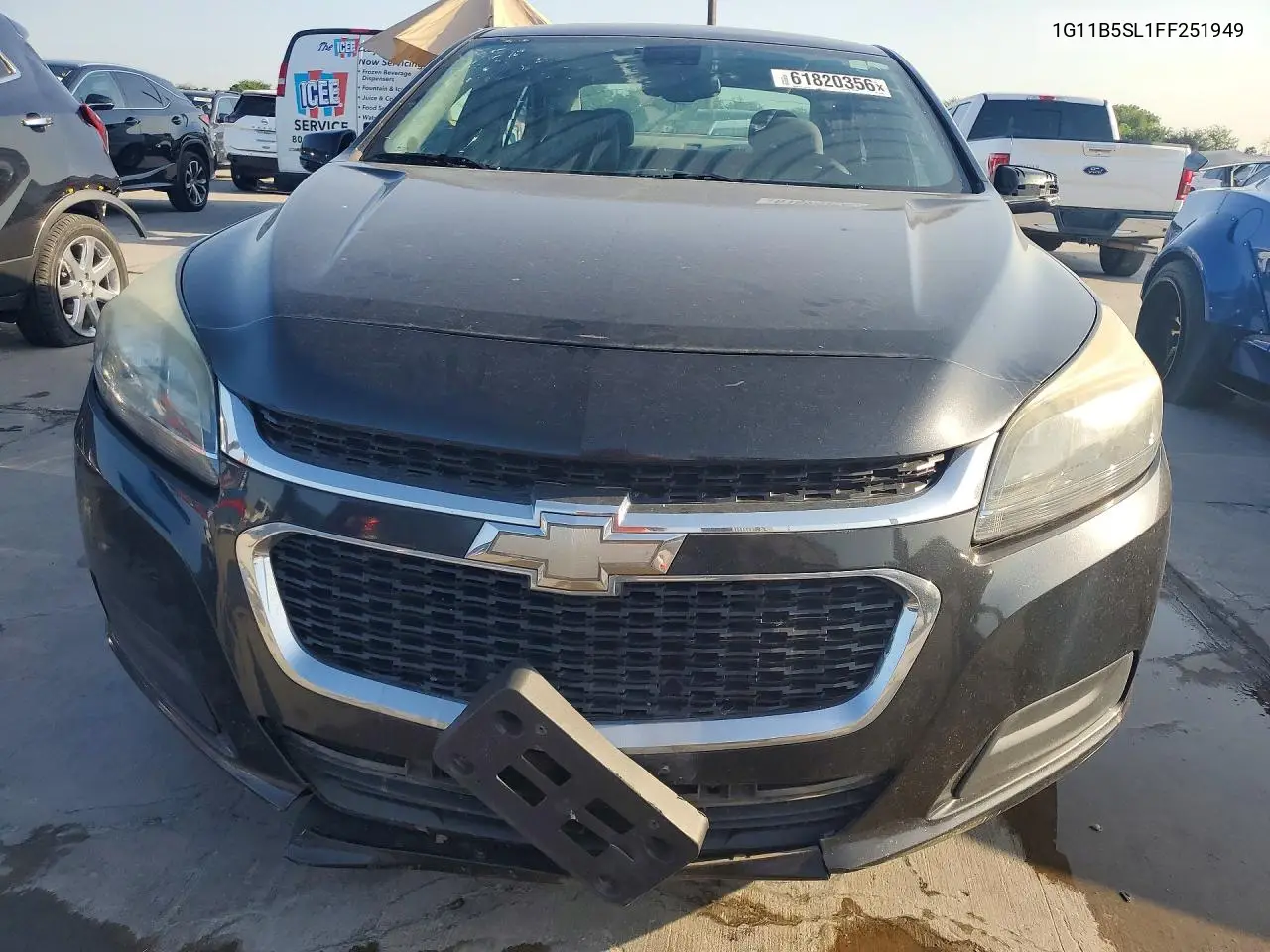 2015 Chevrolet Malibu Ls VIN: 1G11B5SL1FF251949 Lot: 61820356