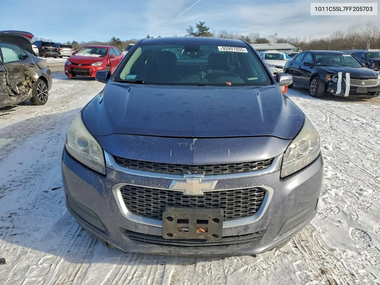 1G11C5SL7FF205703 2015 Chevrolet Malibu 1Lt