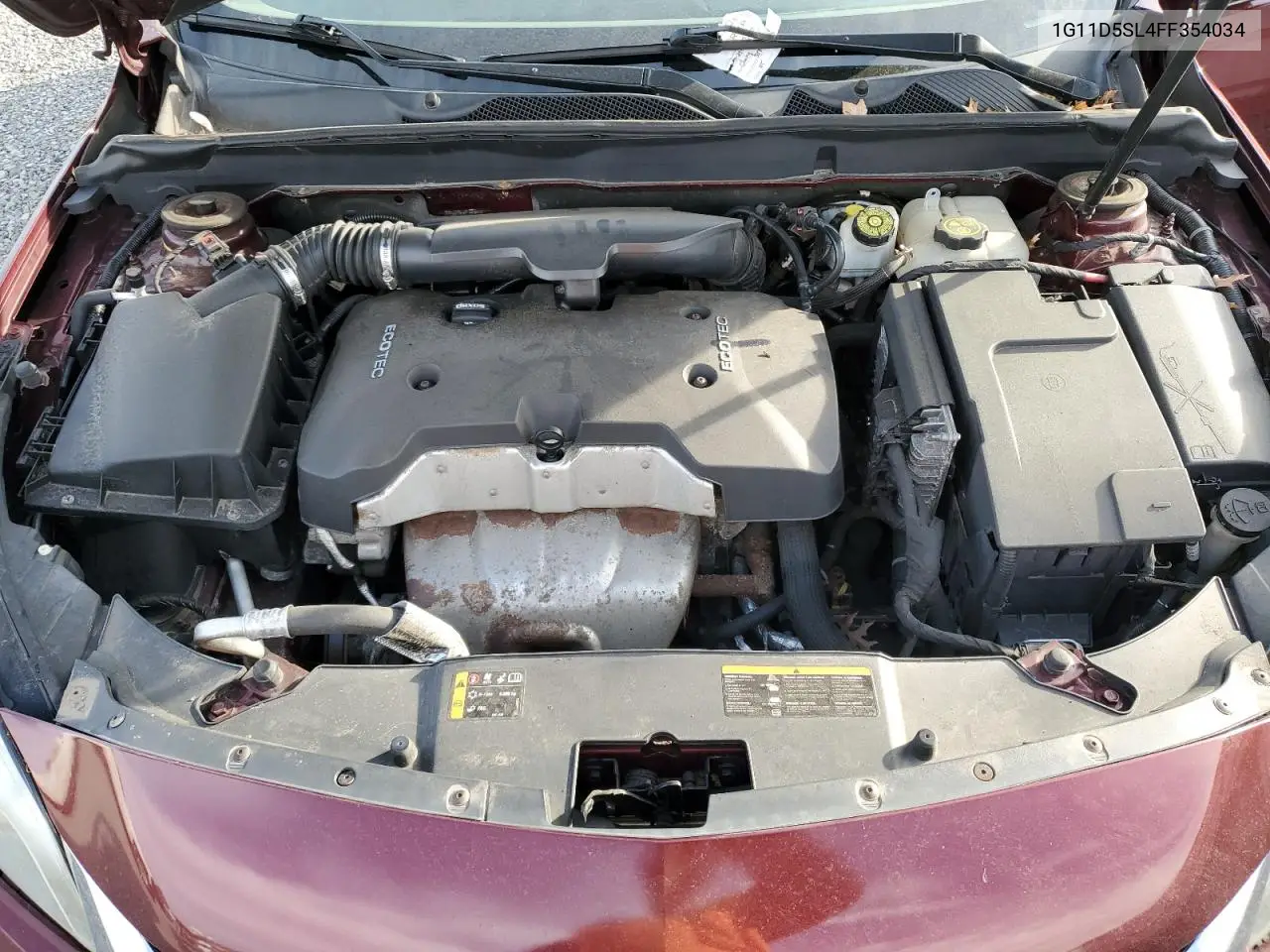 1G11D5SL4FF354034 2015 Chev Malibu 2Lt