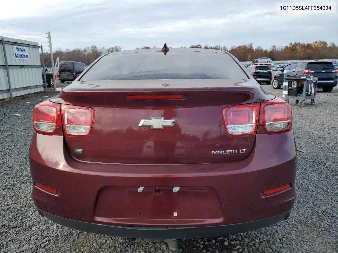 1G11D5SL4FF354034 2015 Chev Malibu 2Lt