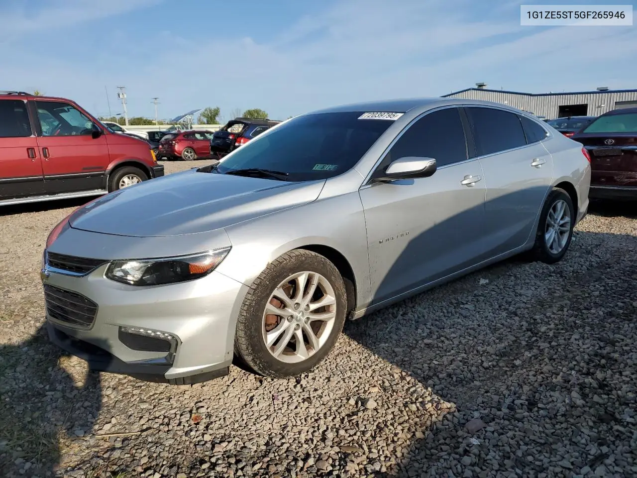1G1ZE5ST5GF265946 2016 Chevrolet Malibu Lt