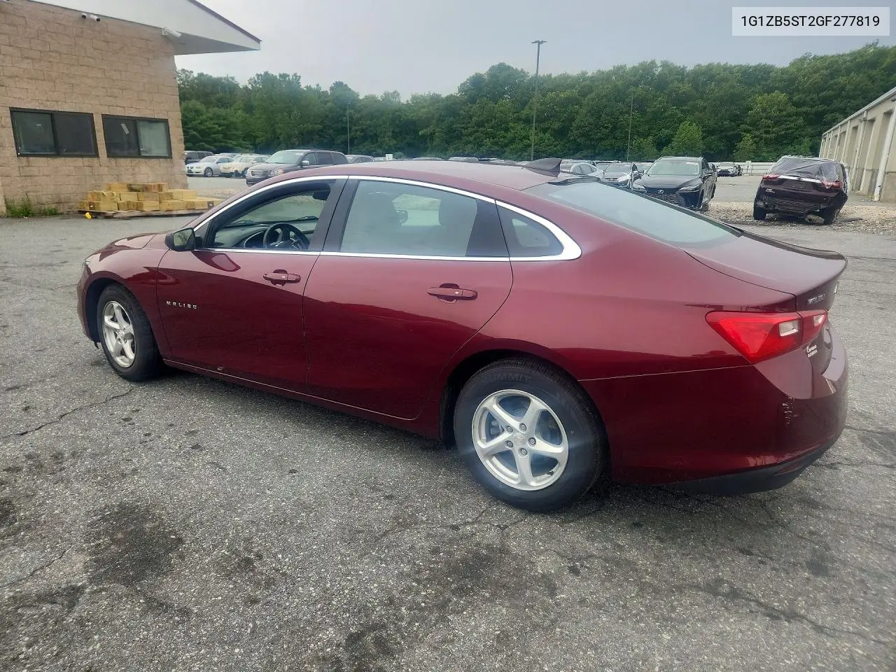2016 Chevrolet Malibu Ls VIN: 1G1ZB5ST2GF277819 Lot: 59643886