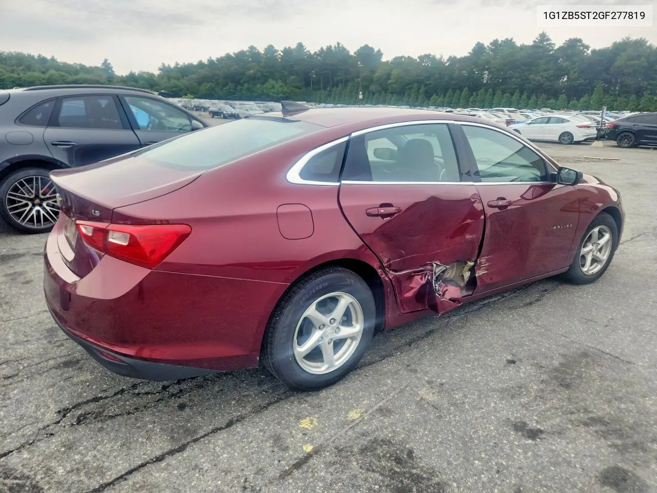 2016 Chevrolet Malibu Ls VIN: 1G1ZB5ST2GF277819 Lot: 59643886