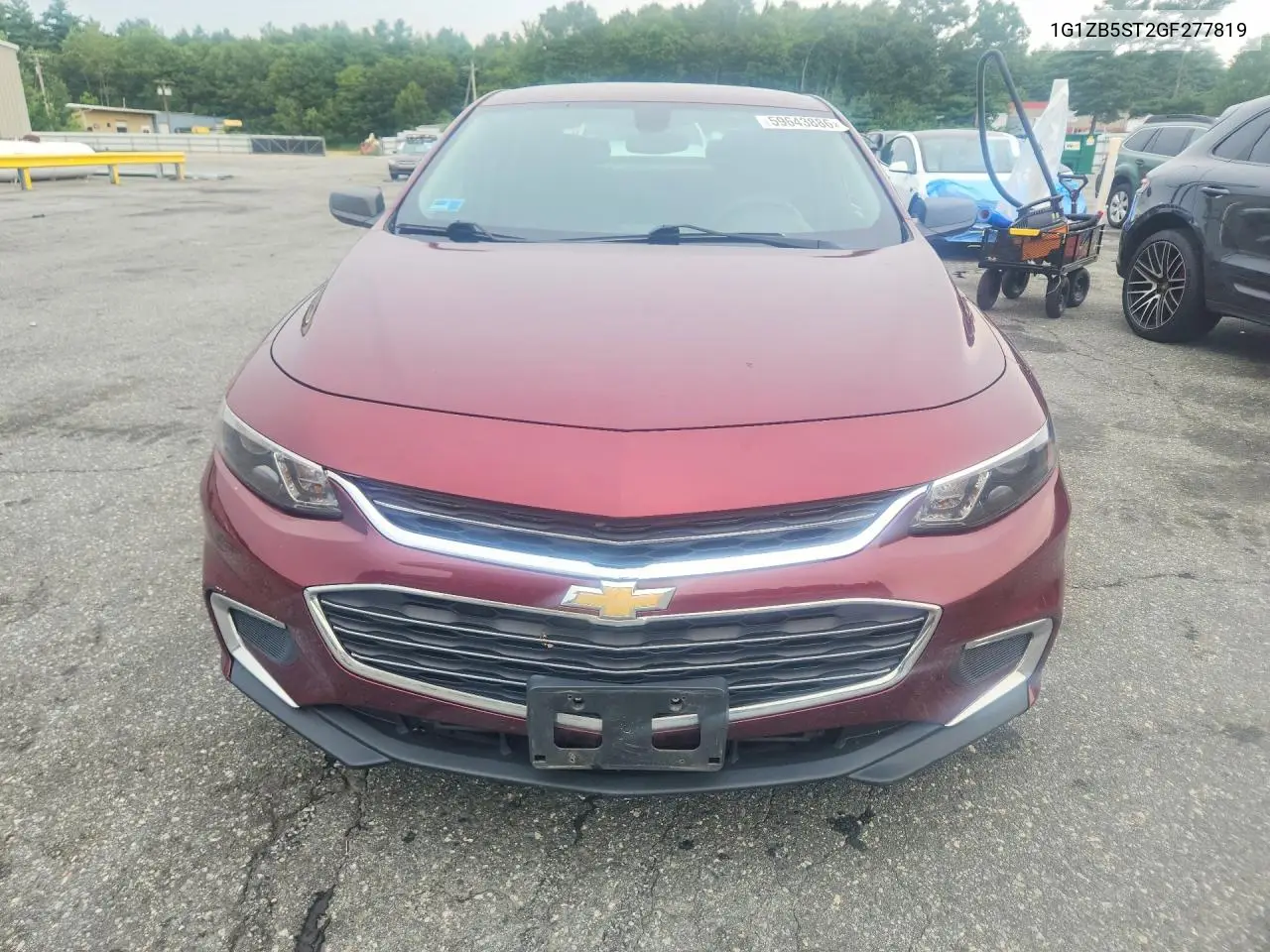 2016 Chevrolet Malibu Ls VIN: 1G1ZB5ST2GF277819 Lot: 59643886