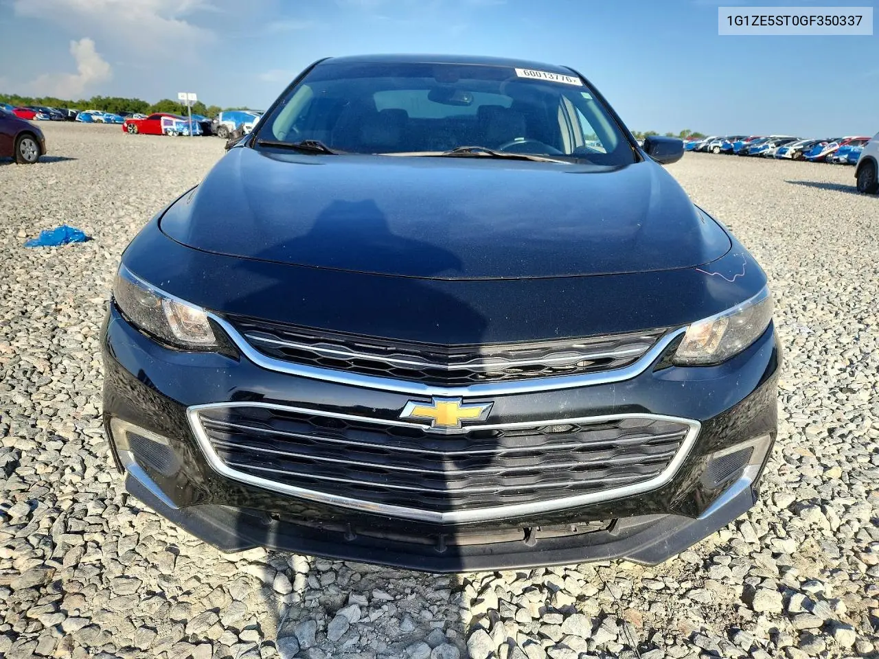 2016 Chevrolet Malibu Lt VIN: 1G1ZE5ST0GF350337 Lot: 60013776