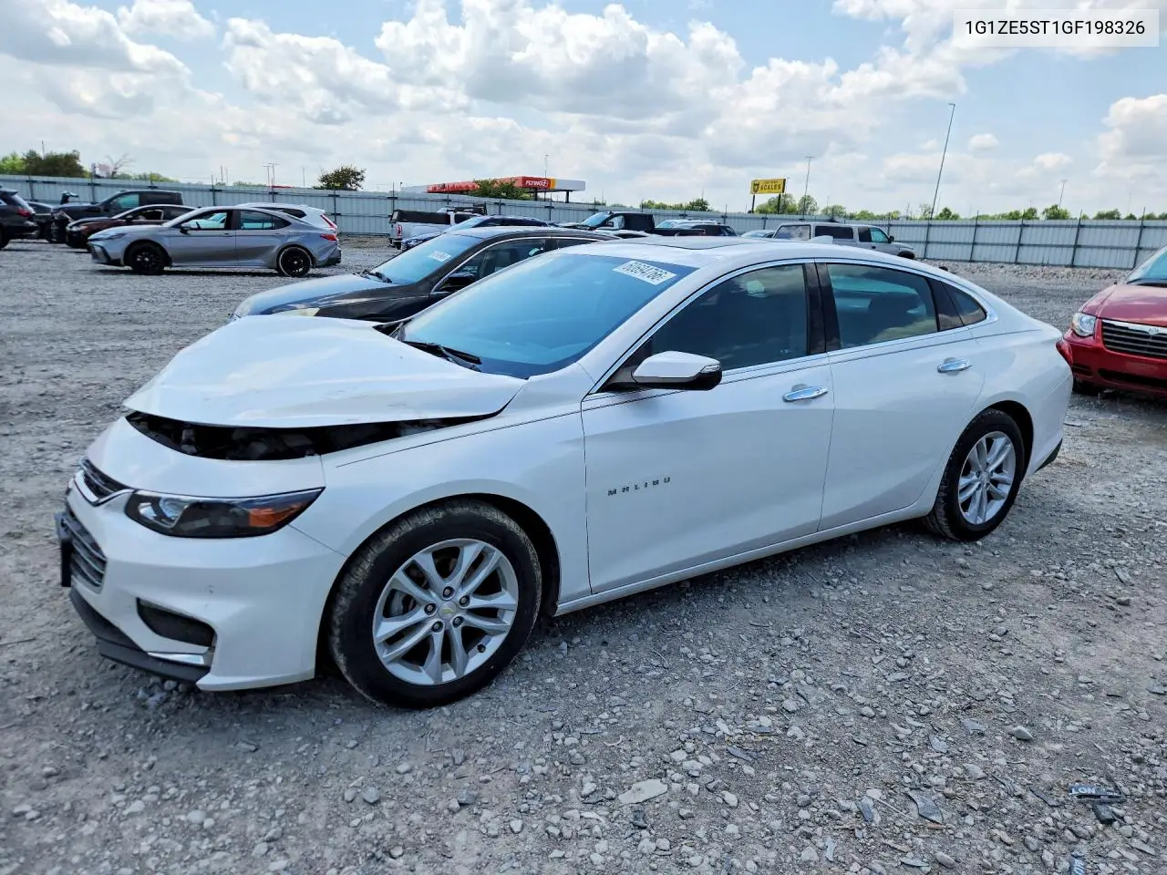 2016 Chevrolet Malibu Lt VIN: 1G1ZE5ST1GF198326 Lot: 60694766
