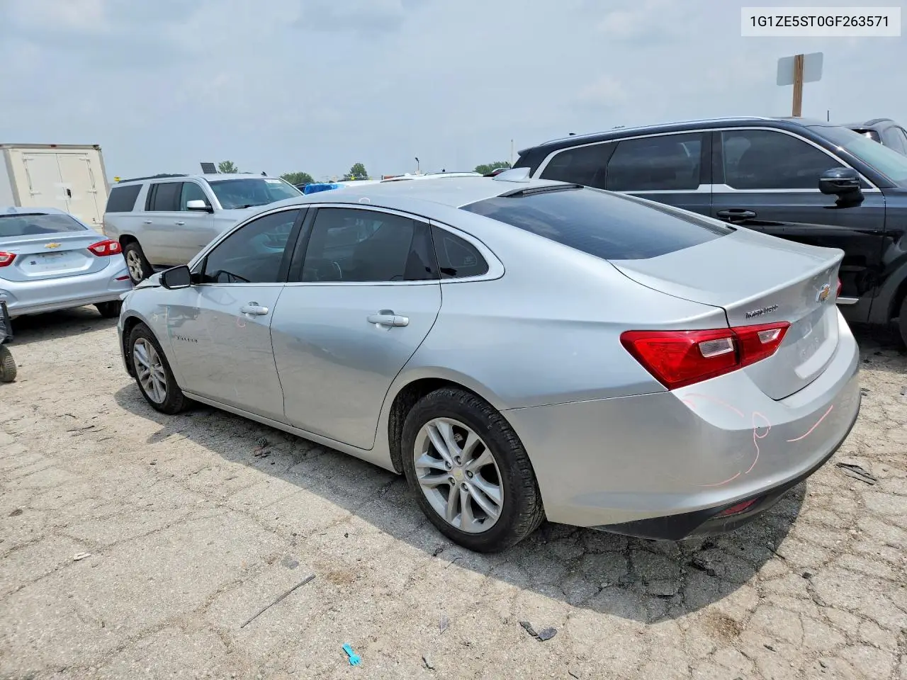 2016 Chevrolet Malibu Lt VIN: 1G1ZE5ST0GF263571 Lot: 61488936