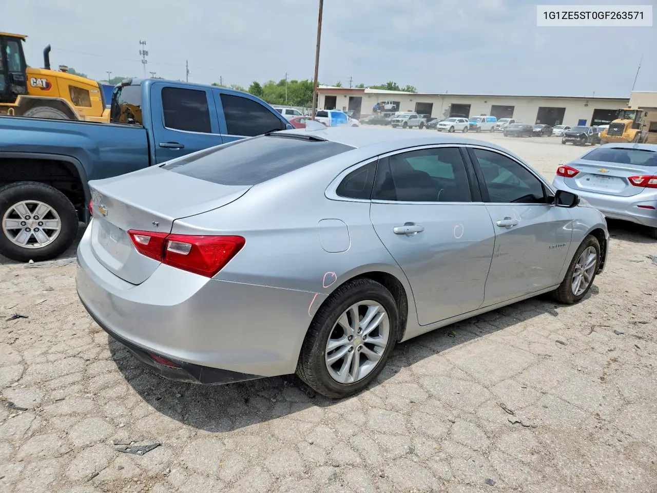 2016 Chevrolet Malibu Lt VIN: 1G1ZE5ST0GF263571 Lot: 61488936