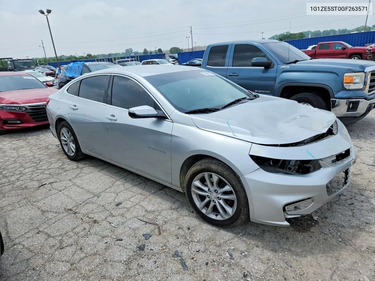 2016 Chevrolet Malibu Lt VIN: 1G1ZE5ST0GF263571 Lot: 61488936