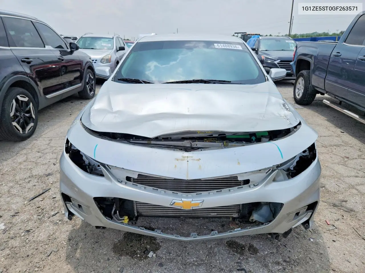 2016 Chevrolet Malibu Lt VIN: 1G1ZE5ST0GF263571 Lot: 61488936