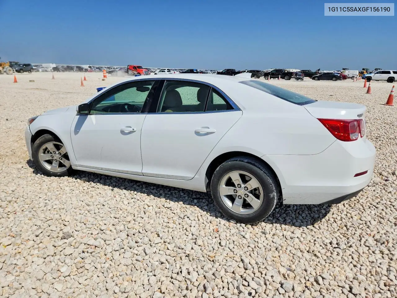 1G11C5SAXGF156190 2016 Chevrolet Malibu Limited Lt