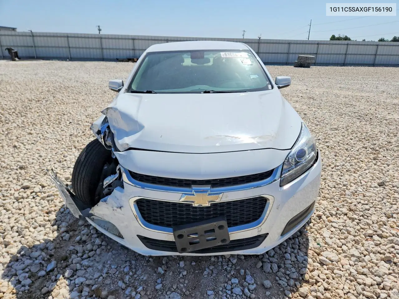 1G11C5SAXGF156190 2016 Chevrolet Malibu Limited Lt