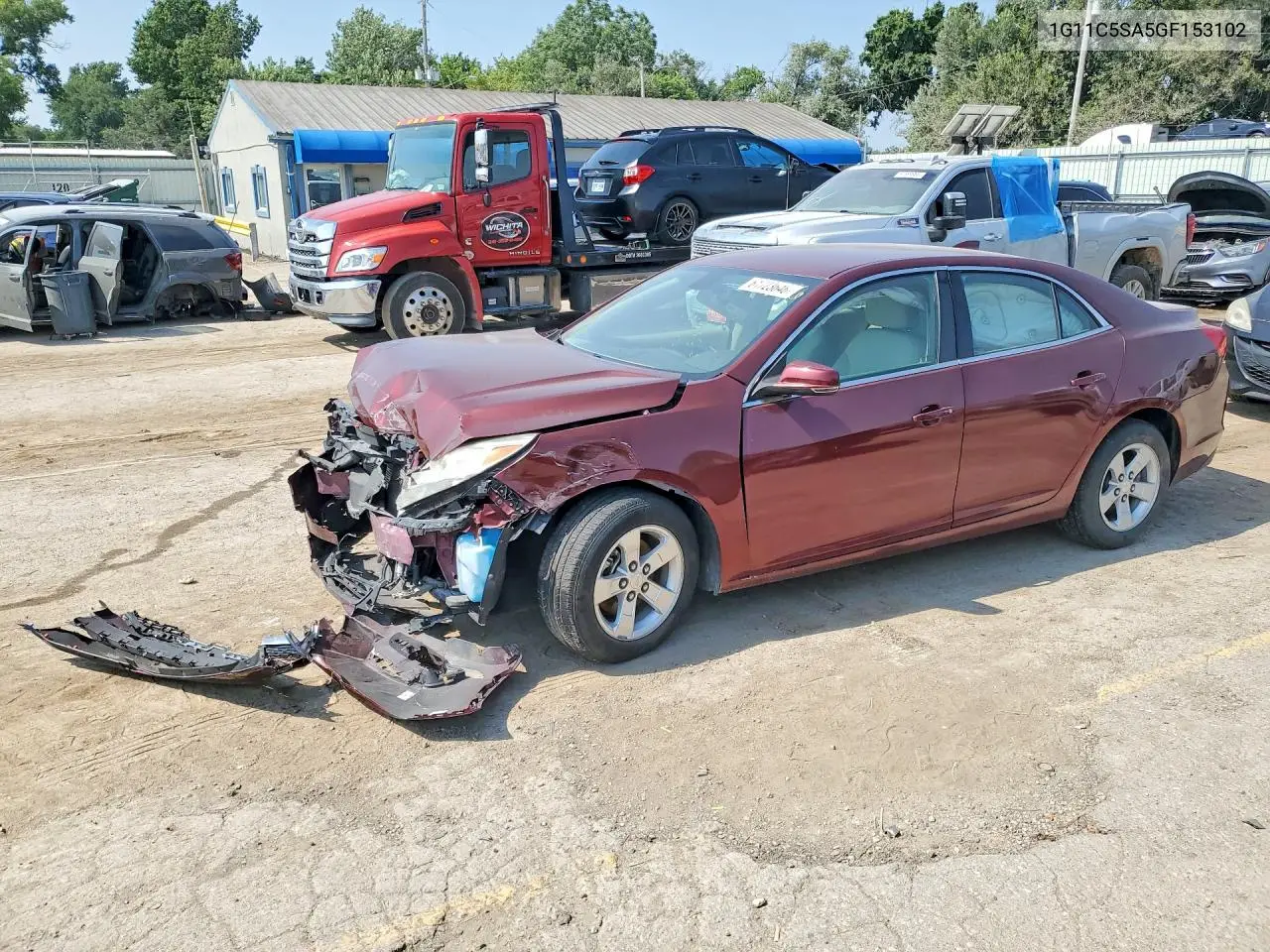 1G11C5SA5GF153102 2016 Chevrolet Malibu 4D (New)