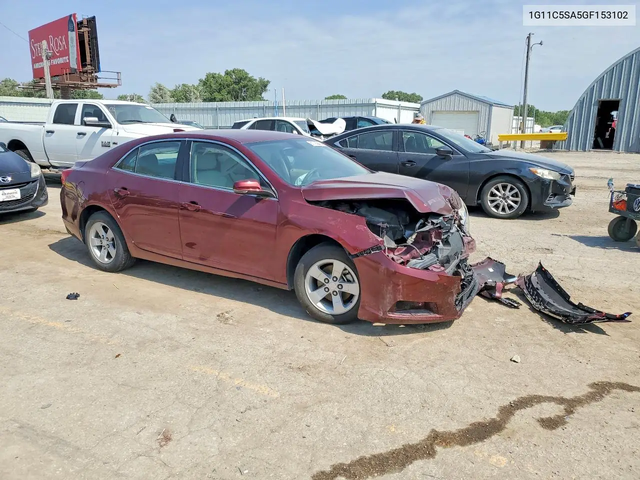 1G11C5SA5GF153102 2016 Chevrolet Malibu 4D (New)