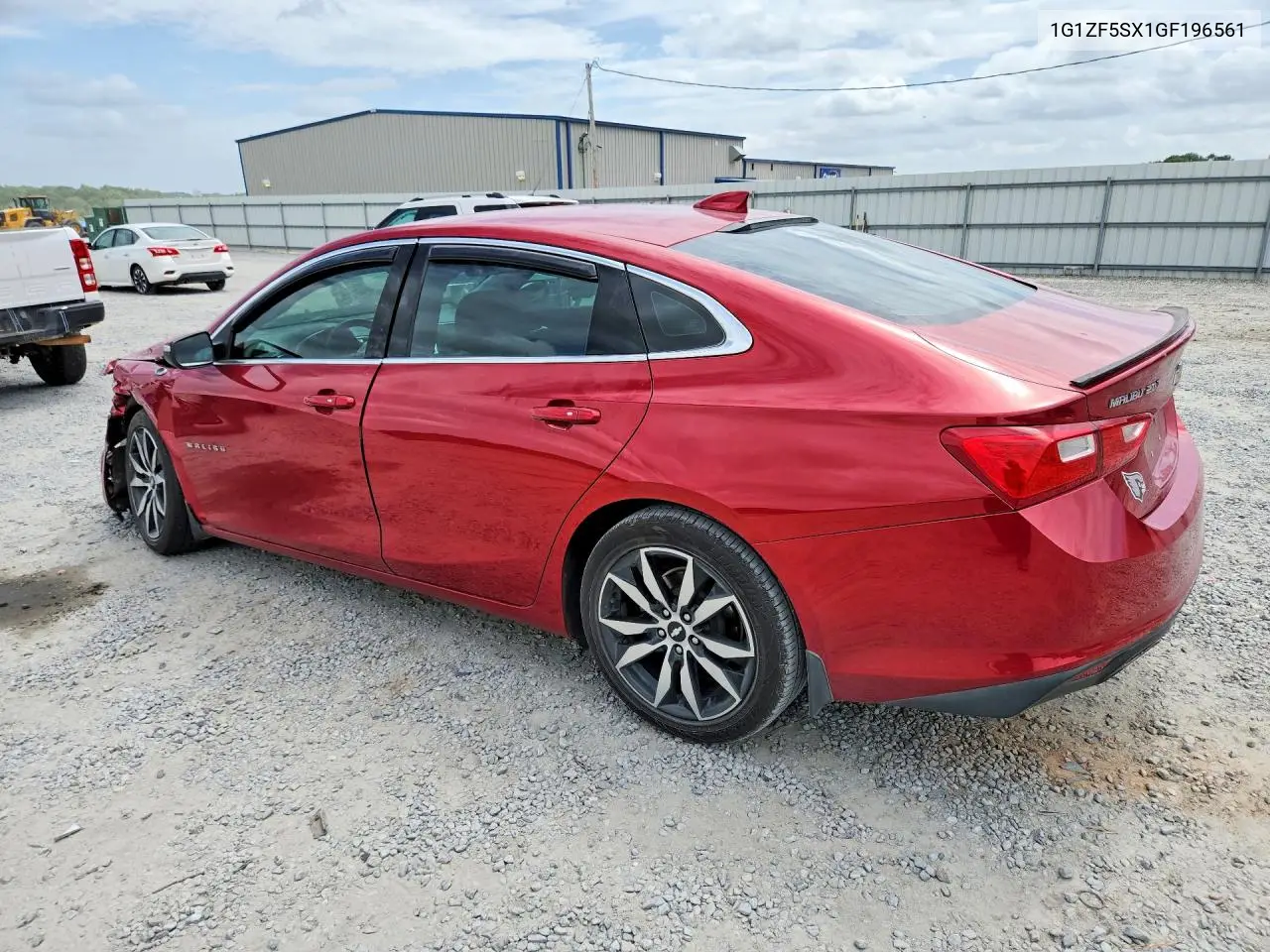 2016 Chev Malibu VIN: 1G1ZF5SX1GF196561 Lot: 61902016