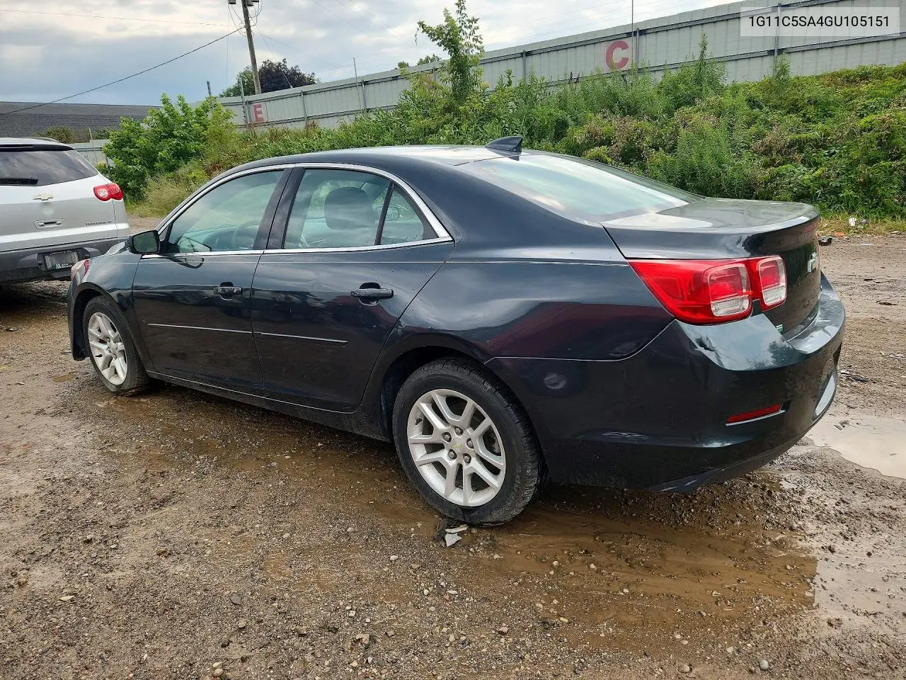 2016 Chevrolet Malibu Limited Lt VIN: 1G11C5SA4GU105151 Lot: 62135016