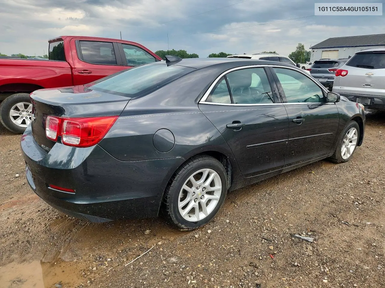 2016 Chevrolet Malibu Limited Lt VIN: 1G11C5SA4GU105151 Lot: 62135016