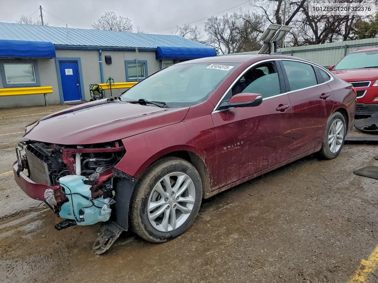 1G1ZE5ST2GF322376 2016 Chevrolet Malibu Lt