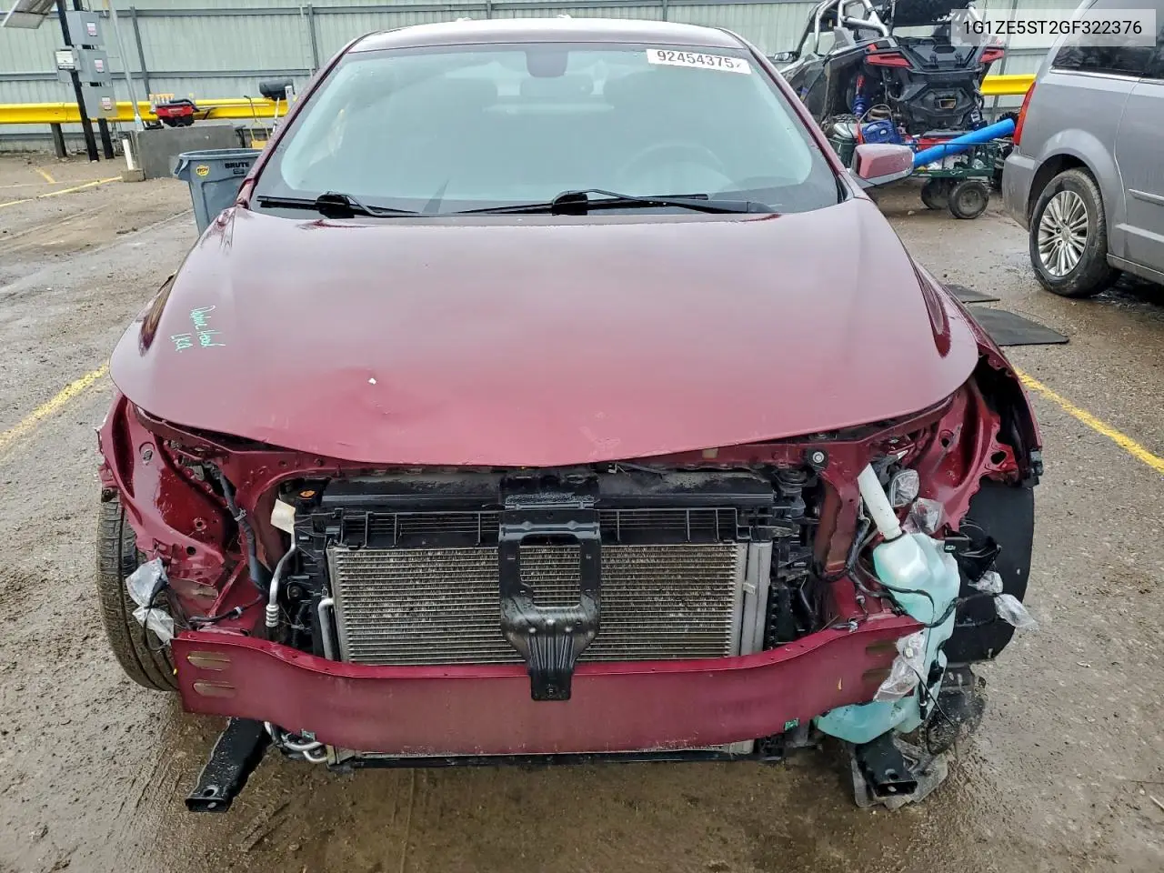 1G1ZE5ST2GF322376 2016 Chevrolet Malibu Lt