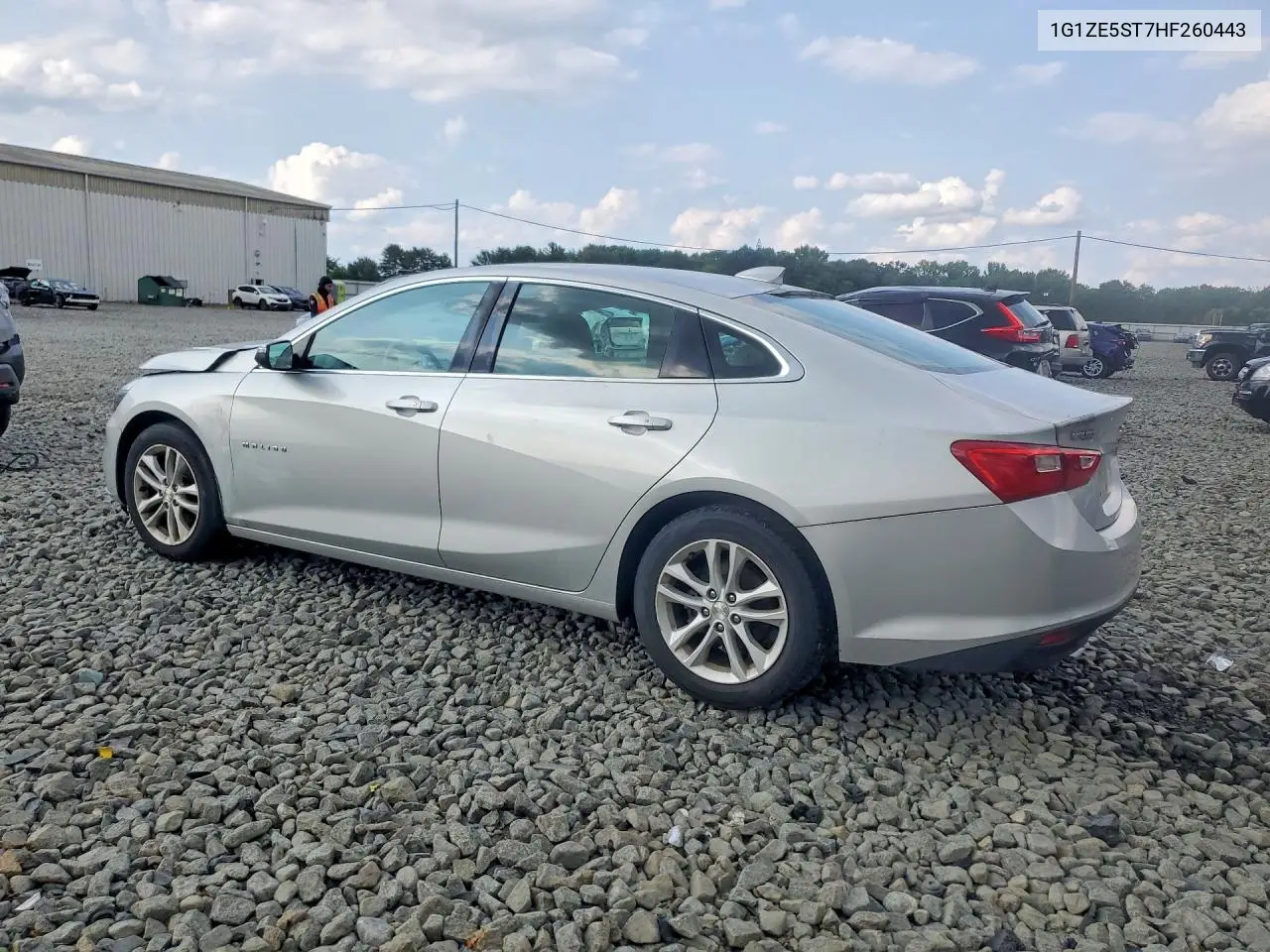 1G1ZE5ST7HF260443 2017 Chevrolet Malibu Lt