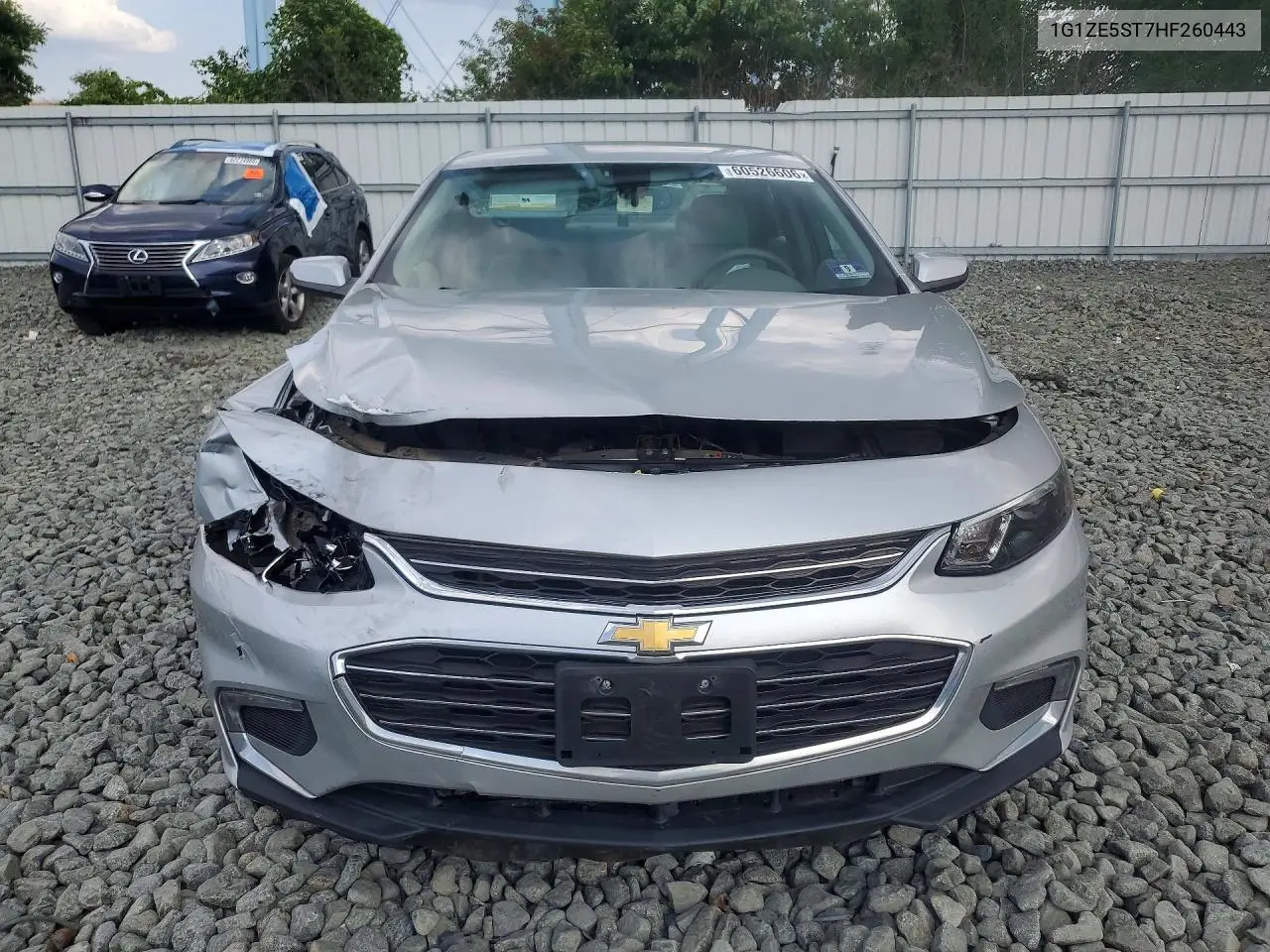 1G1ZE5ST7HF260443 2017 Chevrolet Malibu Lt