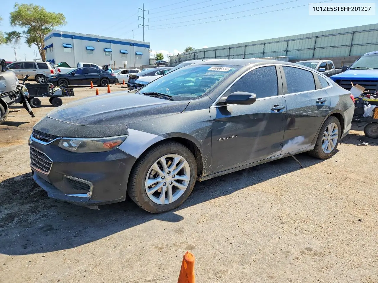 2017 Chevrolet Malibu Lt VIN: 1G1ZE5ST8HF201207 Lot: 60889176