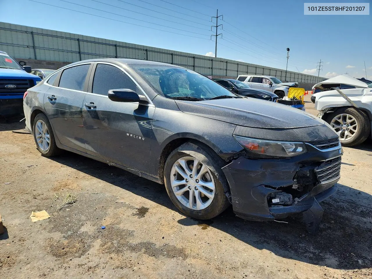 2017 Chevrolet Malibu Lt VIN: 1G1ZE5ST8HF201207 Lot: 60889176