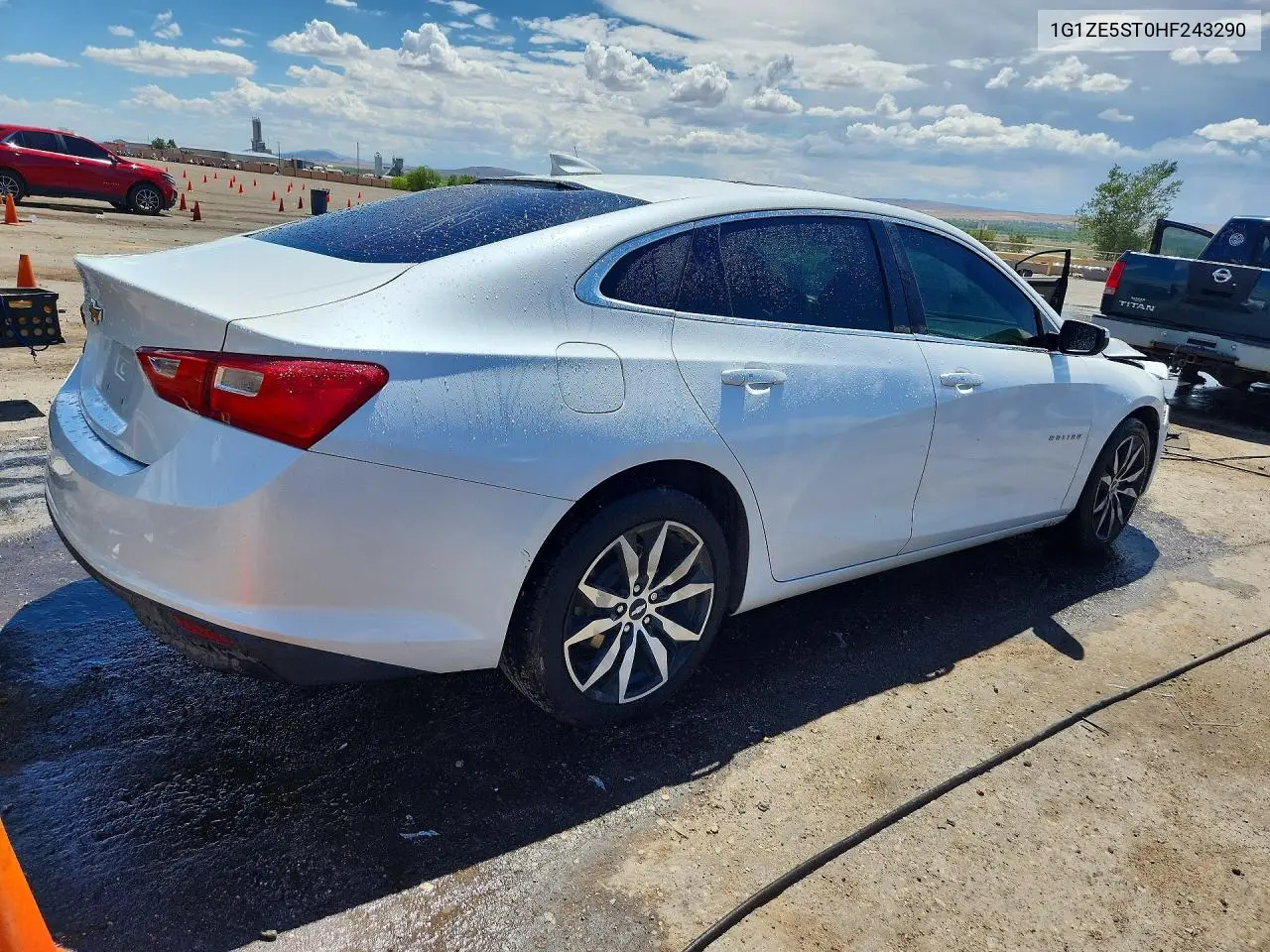 2017 Chevrolet Malibu Lt VIN: 1G1ZE5ST0HF243290 Lot: 61584936