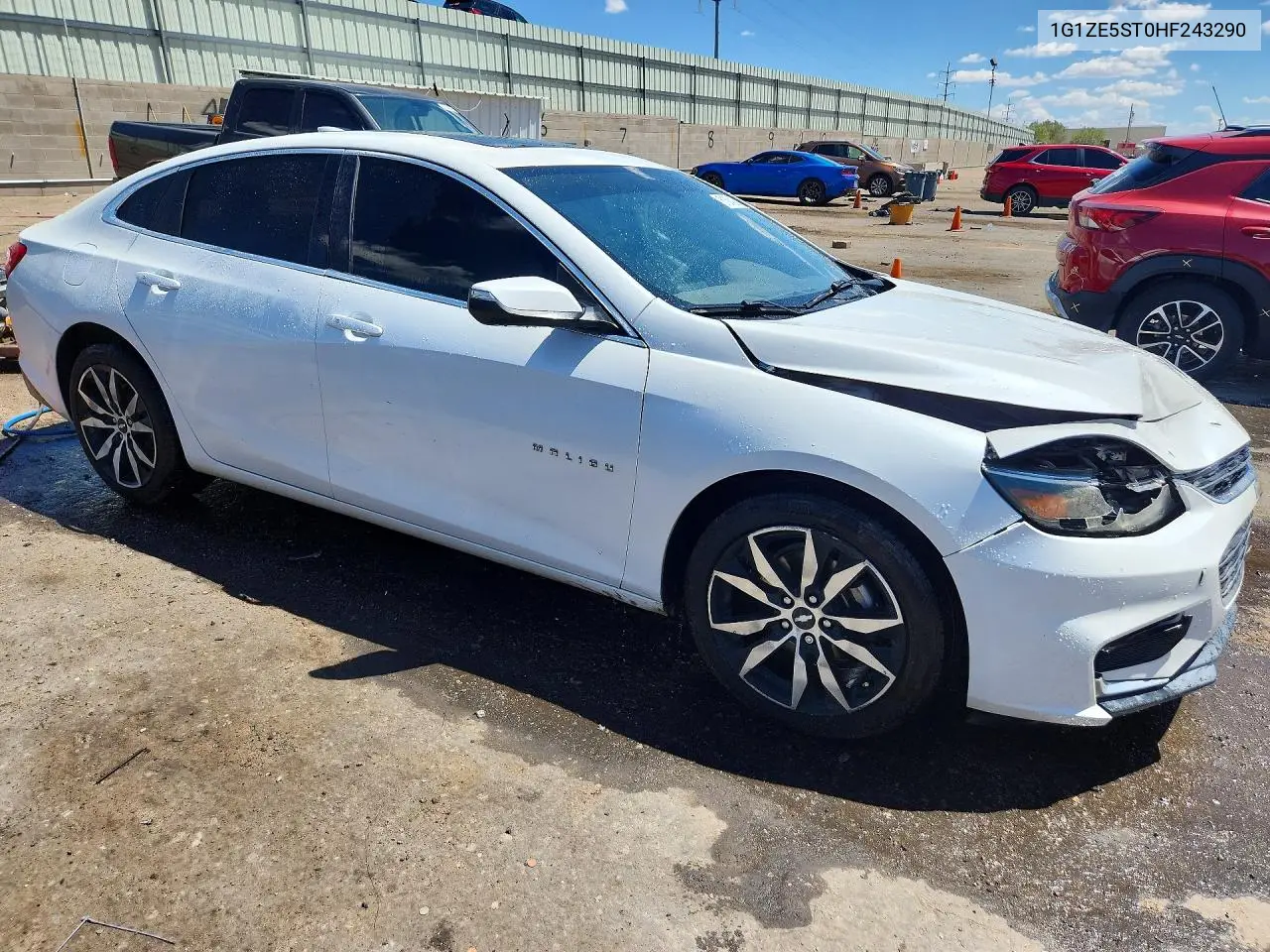 2017 Chevrolet Malibu Lt VIN: 1G1ZE5ST0HF243290 Lot: 61584936