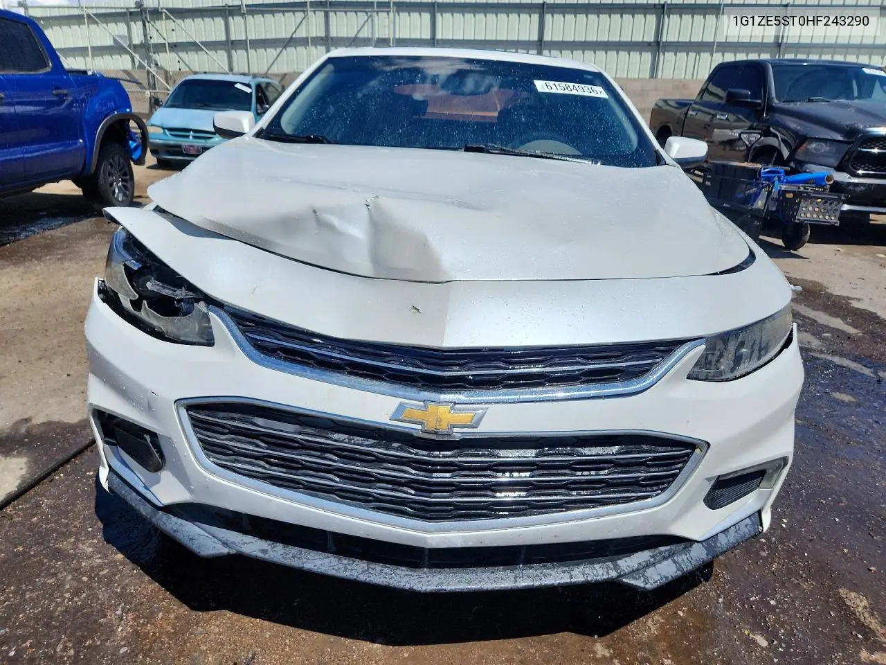 2017 Chevrolet Malibu Lt VIN: 1G1ZE5ST0HF243290 Lot: 61584936