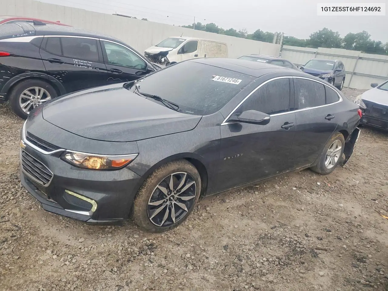 2017 Chevrolet Malibu Lt VIN: 1G1ZE5ST6HF124692 Lot: 61671246