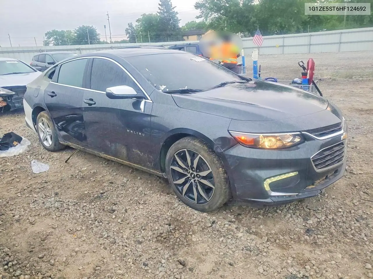 2017 Chevrolet Malibu Lt VIN: 1G1ZE5ST6HF124692 Lot: 61671246