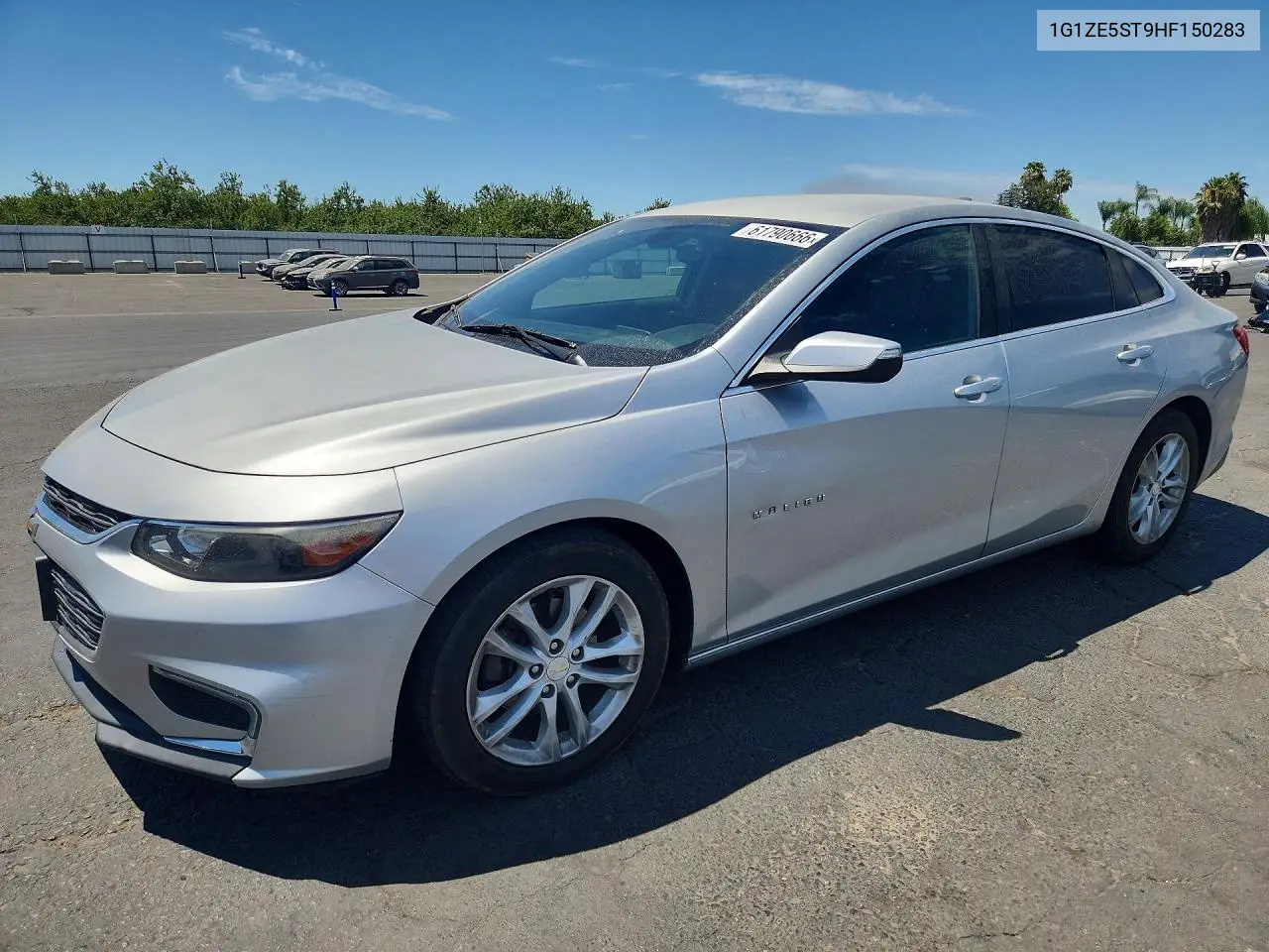 2017 Chevrolet Malibu VIN: 1G1ZE5ST9HF150283 Lot: 61790666