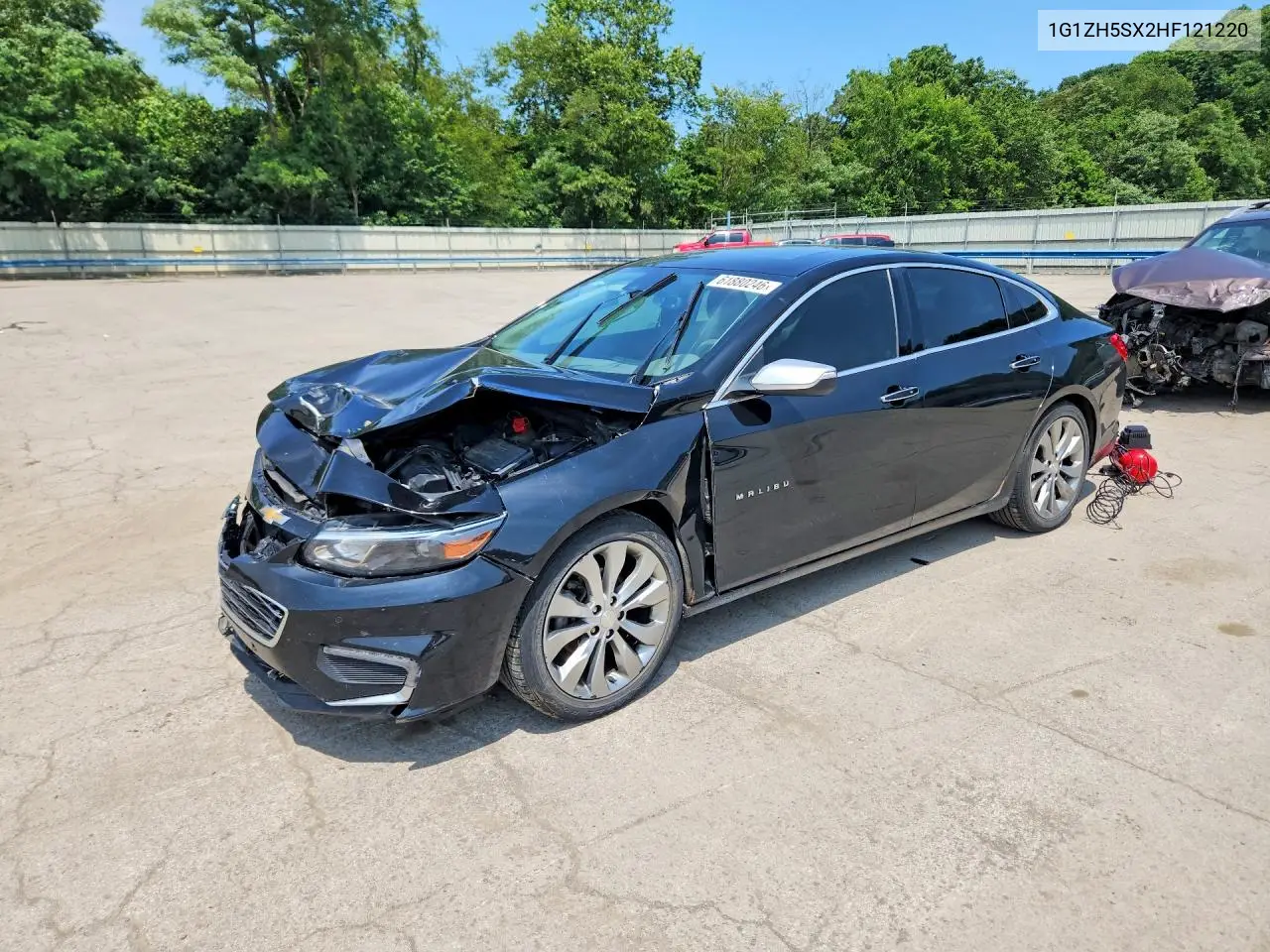 2017 Chevrolet Malibu Premier VIN: 1G1ZH5SX2HF121220 Lot: 61880246